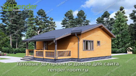 Проект  Площадь: 63, Размер: 8х9