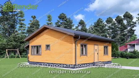 Проект  Площадь: 63, Размер: 8х9