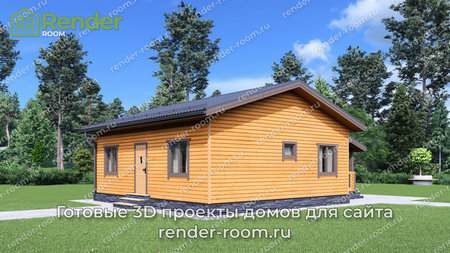 Проект  Площадь: 63, Размер: 8х9