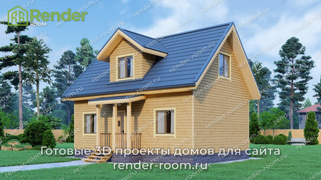 Проект  Площадь: 79, Размер: 6х9