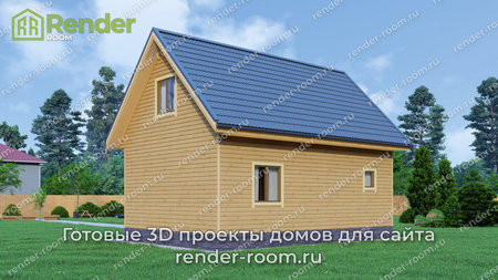 Проект  Площадь: 79, Размер: 6х9