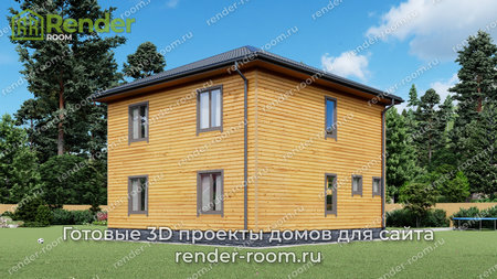 Проект П-570 Площадь: 154, Размер: 9х9