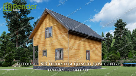 Проект  Площадь: 104, Размер: 7х9