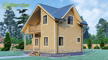 Проект  Площадь: 67, Размер: 6х8