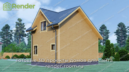 Проект  Площадь: 67, Размер: 6х8