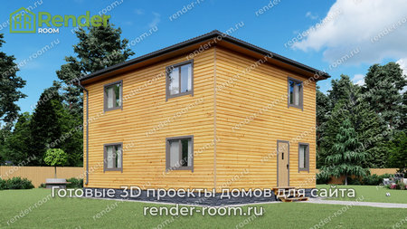 Проект П-576 Площадь: 129, Размер: 8х10