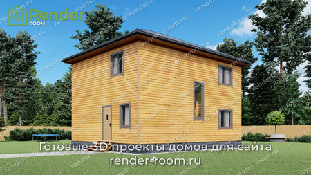 Проект П-576 Площадь: 129, Размер: 8х10