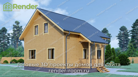 Проект  Площадь: 104, Размер: 8х8