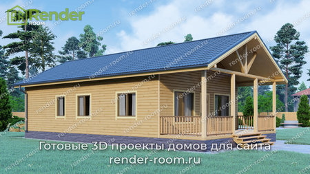 Проект  Площадь: 81, Размер: 8х12