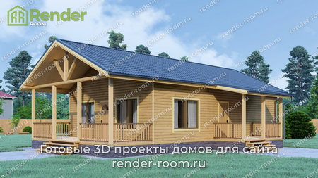 Проект  Площадь: 81, Размер: 8х12