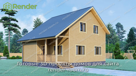 Проект П-579 Площадь: 120, Размер: 8х10