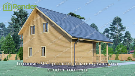 Проект П-579 Площадь: 120, Размер: 8х10