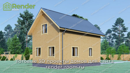 Проект  Площадь: 95, Размер: 6х9