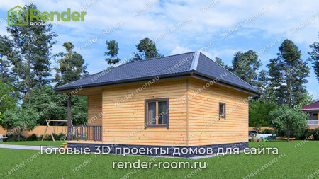 Проект  Площадь: 54, Размер: 8х9