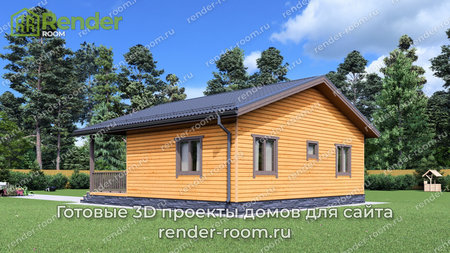 Проект  Площадь: 63, Размер: 9х9