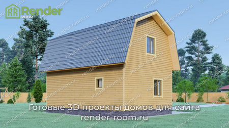 Проект  Площадь: 85, Размер: 6х9