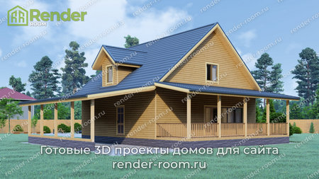 Проект  Площадь: 167, Размер: 10х11