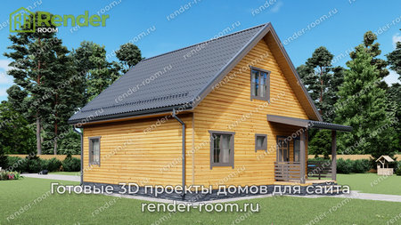 Проект П-592 Площадь: 88, Размер: 8х10