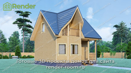 Проект П-596 Площадь: 63, Размер: 7х7