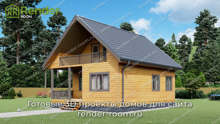 Проект П-597 Площадь: 79, Размер: 8х9