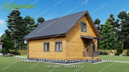 Проект П-597 Площадь: 79, Размер: 8х9