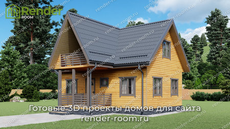 Проект П-598 Площадь: 76, Размер: 6х9