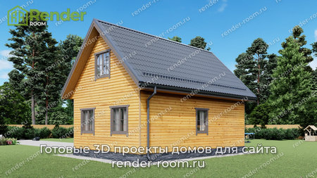 Проект П-598 Площадь: 76, Размер: 6х9