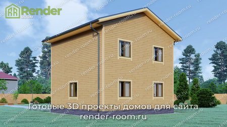 Проект П-599 Площадь: 116, Размер: 8х8