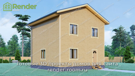 Проект П-599 Площадь: 116, Размер: 8х8