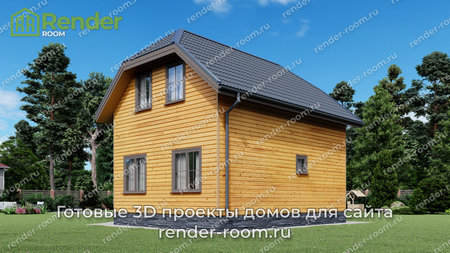 Проект П-6 Площадь: 80,2, Размер: 7х8