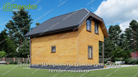 Проект П-6 Площадь: 80,2, Размер: 7х8