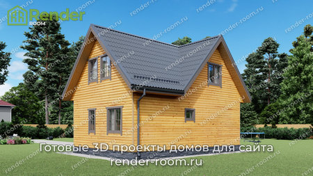 Проект П-600 Площадь: 91, Размер: 6х9