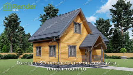 Проект П-600 Площадь: 91, Размер: 6х9