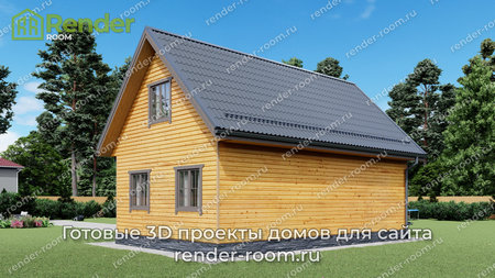 Проект П-601 Площадь: 108, Размер: 8х10