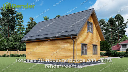 Проект П-601 Площадь: 108, Размер: 8х10