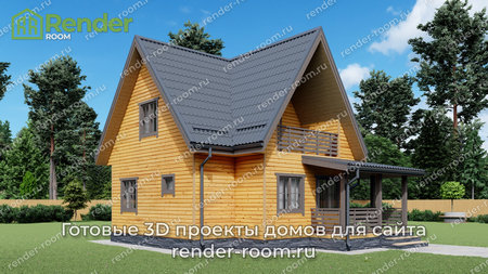 Проект  Площадь: 88, Размер: 8х8