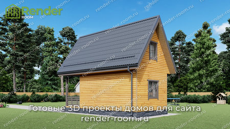 Проект  Площадь: 41, Размер: 4х8