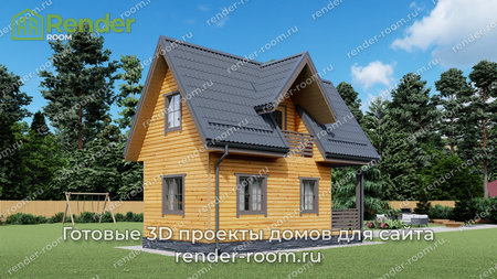 Проект  Площадь: 41, Размер: 4х8