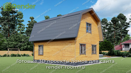 Проект  Площадь: 79, Размер: 8х8