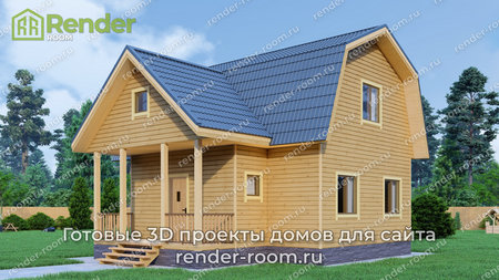 Проект  Площадь: 72, Размер: 8х9