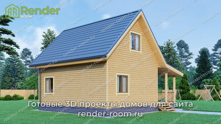 Проект  Площадь: 71, Размер: 6х8