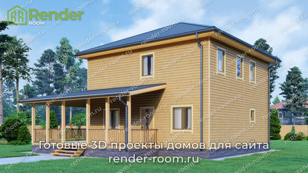 Проект П-611 Площадь: 138, Размер: 9х9