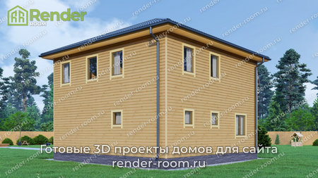 Проект П-611 Площадь: 138, Размер: 9х9