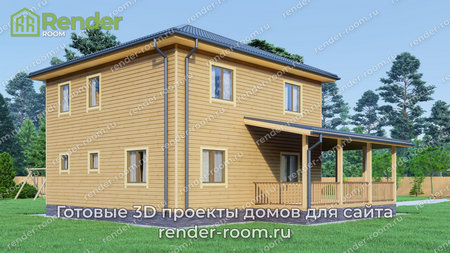 Проект П-611 Площадь: 138, Размер: 9х9