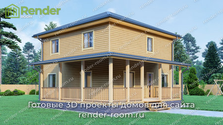 Проект П-611 Площадь: 138, Размер: 9х9