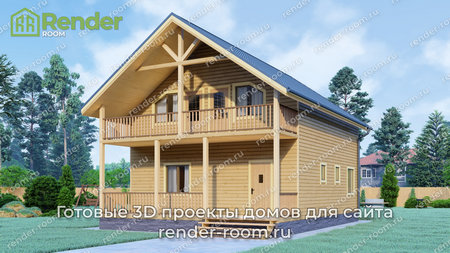 Проект  Площадь: 123, Размер: 8х11