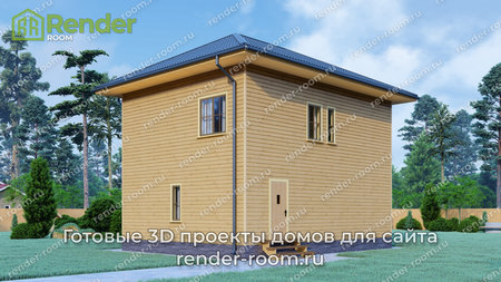 Проект П-625 Площадь: 124, Размер: 7х9