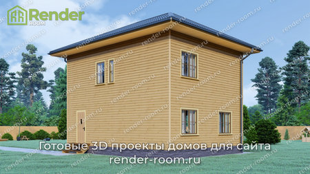 Проект П-625 Площадь: 124, Размер: 7х9