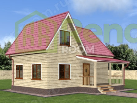 Проект  Площадь: 89, Размер: 6х9