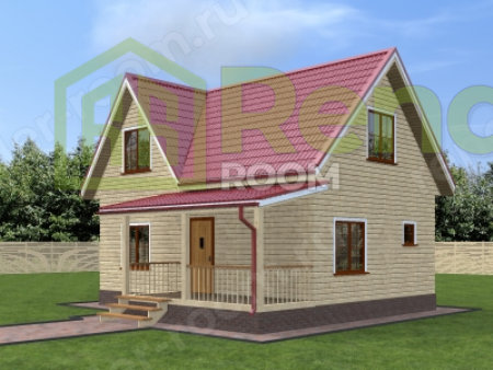 Проект  Площадь: 89, Размер: 6х9